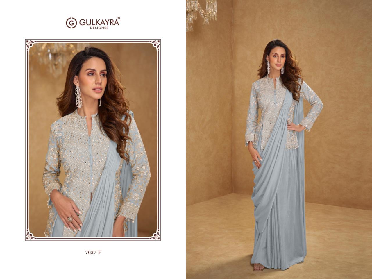 Gulkayra mirza new color hyderabad designer salwar suits wholesaler